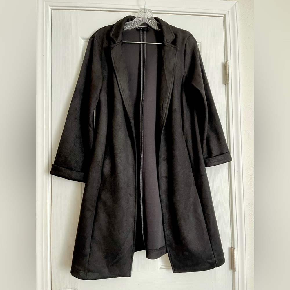 Have - Faux Suede Overcoat